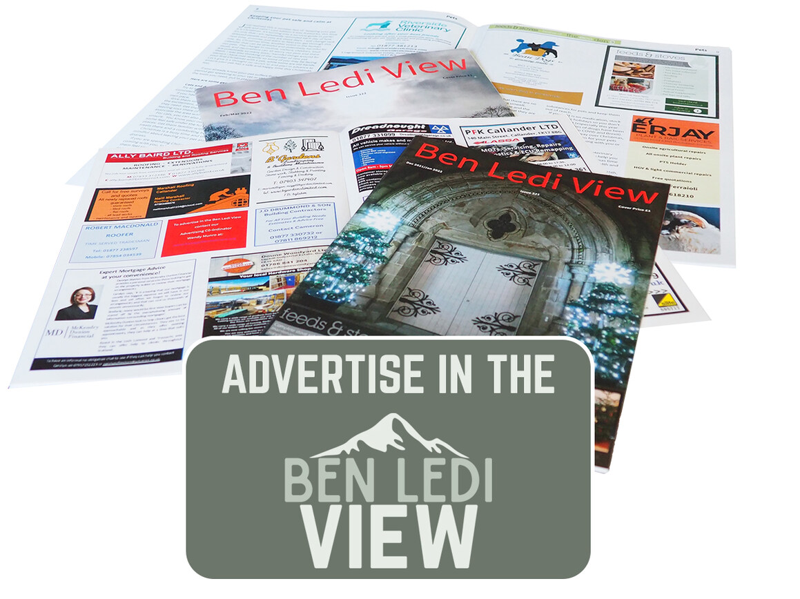 Advertise in the Ben Ledi View